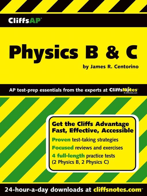 Title details for CliffsAP Physics B & C by James R. Centorino - Available